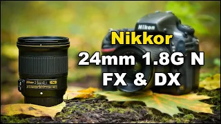 Объектив Nikon AF-S NIKKOR 24mm f1.8G ED FX DX в 2022 году