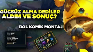 SEÇİM EKRANINDA ALMA İŞLEVSİZ GÜÇSÜZ DEDİLER l ALDIM VE SONUÇ ? KOMİK MONTAJ KANSER TEEMO OYNANIŞ