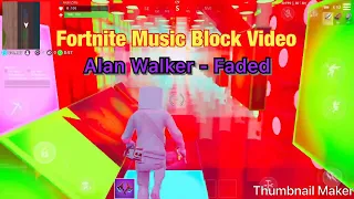 Fortnite Music Block Video (Alan Walker - Faded)