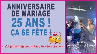 25 ANS DE MARIAGE DES PASTEURS MODE & YVAN CASTANOU : L’INCROYABLE GATEAU D'ANNIVERSAIRE DE MARIAGE