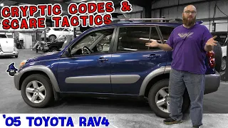 Codes say major catastrophe! Why is the CAR WIZARD's 2005 Toyota RAV4 lying to him? What's the fix?