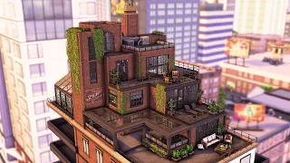 Industrial Penthouse | The Sims 4 Speed Build