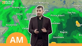 Rainy Weekend Across Canada Sets The Stage For Warm Temperatures