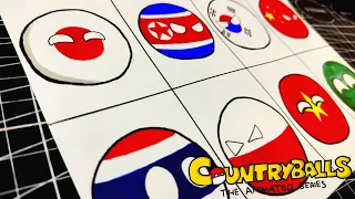 I DRAW ALL ASIA COUNTRYBALLS 😱 DRAWING COUNTRYBALLS ASIA