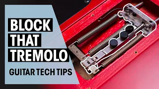 Best way to block a Floyd Rose? | Tremol-No | Guitar Tech Tips | Ep. 10 | Thomann