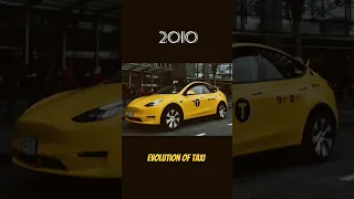 Evolution of taxi (1890~2023).#shorts #evolution