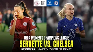 Servette vs. Chelsea | UEFA Women’s Champions League Matchday 3 Full Match