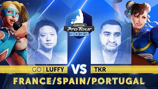 Luffy (R. Mika) vs. TKR (Chun-Li) - Top 16 - Capcom Pro Tour 2022 France/Spain/Portugal