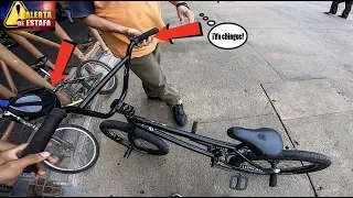 ESTE SEÑOR ME OFRECIO SU BICI Y 500 PESOS POR MI BICICLETA *Me quiso estafar*🤣