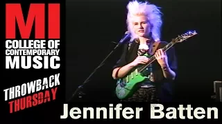 Jennifer Batten’s Thrilling Live Performance at MI | Throwback Thursday