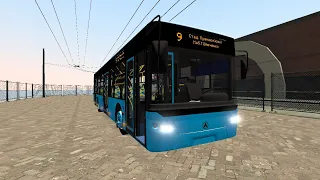 Trolleybus FS 9-тый маршрут на карте gm_york