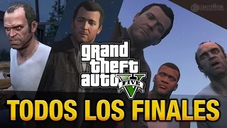 GTA 5 PC - Todos los Finales / Misiones Finales A, B y C (1080p 60fps)