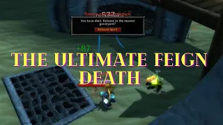 The ultimate feign death.. We were going to lose  - 2500 MMR TBC Hunter PvP