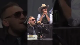 Conor Mcgregor Roasting Chad Mendes 🤣! #conormcgregor #ufc #viral #shorts #mma #fyp #foryou