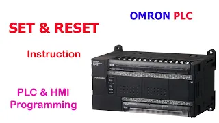 SET & RESET | OMRON PLC & HMI PROGRAMMING #EEE_QUICK_LEARN
