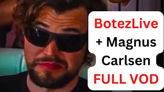 BotezLive X Magnus Carlsen FULL VOD titled tuesday 21. April 2023