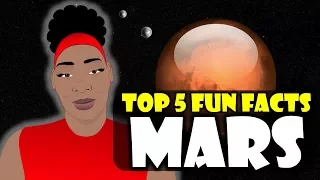 Planet Mars is Amazing! Learn about the Red Planet with our Top 5 facts Cartoon