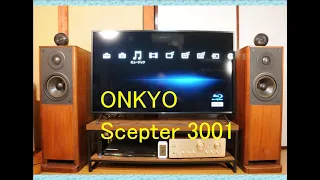 オーディオ　ONKYO Scepter 3001 ４WAYスピーカーの紹介です。