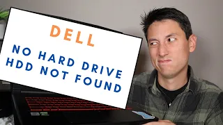 How To Fix Dell No Hard Drive - Hard Drive Not Found - HDD Not Installed Error