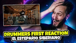 Drummers HONEST Reaction of El Estepario Siberiano - The Pretender (Drum Cover)