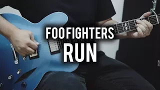 Foo Fighters - Run - Guitar Cover - Fender Chris Shiflett Telecaster & Gibson DG335 Replica