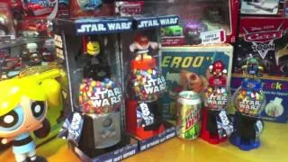 Star Wars M&M's Candy Dispensers Toy Reviews on YouTube ToyReviews Channel