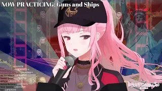 Calliope Mori Sings 'Guns and Ships' (From 'Hamilton')