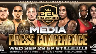 PFL World Championship 2021 Press Conference