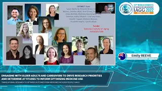 07-Translational Research to optimise outcomes from Medicines in Older People Early Career Researche