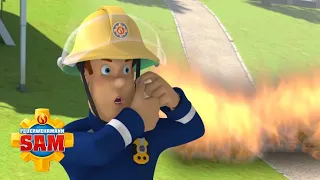 Hügelbrand im Pontypandy Park | Feuerwehrmann Sam | Rettungsaktionen im Freien | Cartoons für Kinder