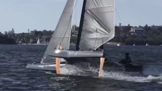 Sydney Harbour Testing of the SuperFoiler