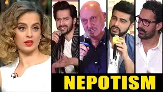 Kangana Ranaut Open INSULTED by Bollywood Celebs for NEPOTISM Comment In Public |Judgemental Hai Kya