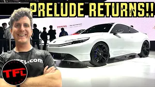 Surprise, the Honda Prelude Is Back!
