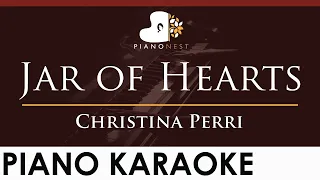 Christina Perri - Jar of Hearts - HIGHER Key (Piano Karaoke Instrumental)