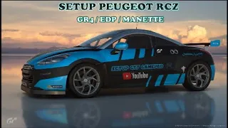 SETUP PEUGEOT RCZ / GR4 / EDP / MANETTE