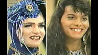 Show de calouros Transformistas 1992 Tamara Boneker e Sandra Pfeiffer Entrevistas c/ Silvio Santos✔️
