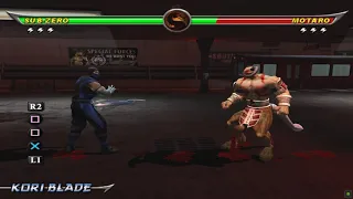 Mortal Kombat Armageddon Sub-Zero 92% combo