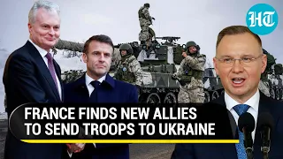 Macron Adamant On Sending Troops To Ukraine Despite NATO Snub, Forms New Alliance | Report