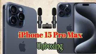 iPhone 15 Pro max Unboxing #iphone #iphone15promax #thapa104 #uae #dubai #viral #tranding