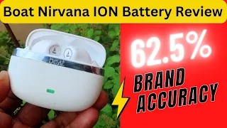 120 Hours Playtime உங்களுக்கு கிடைக்குதா? 🔋 Boat Nirvana ION Battery Test தமிழில் 🪫