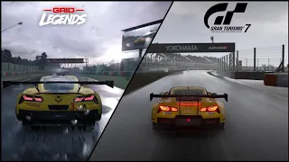 Gran Turismo 7 vs GRID Legends | Rain Comparison | 4K HDR 60fps