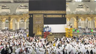 Mecca - Holy Kaaba Kiswah  Ceremony Hajj 2022 || Makkah Live Today Now || Khana Kaba Kiswah 2022