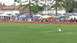 Houston Sonics 2012 Meet Intermediate Girls 4x100 relay
