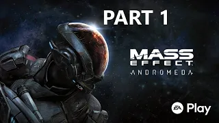 Mass Effect Andromeda Gameplay Part 1 - Scott Ryder