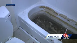 Residents at Gretna Park complain of deplorable conditions inside