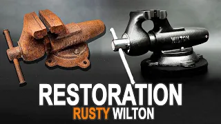 Renew old rusty Wilton vise - Restoration Lover