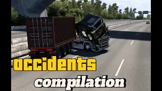 ETS2 crashes complation