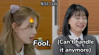 tzuyu *forgot* she's the maknae and become mean to her unnies in debate