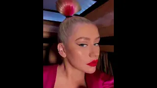 Christina Aguilera Xtina fancam video