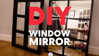 How To Make The DIY Window Mirror Trend, On A Budget 😍